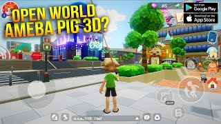 SEBAGUS INI AMEBA PIG 3D - METROVILLE Gameplay Android IOS screenshot 4