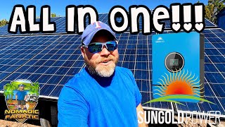 Sungold Power ALL IN ONE Inverter/Charge Controller Powers Camp!