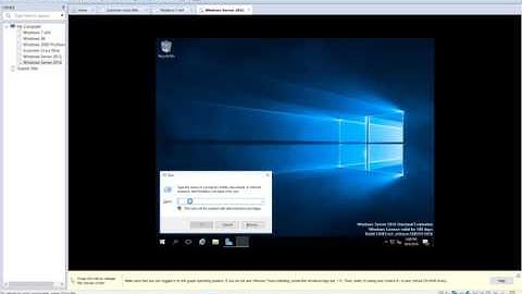 Installation of Windows Server 2016 Part 2 ---- Setting Up Administrator Password/ VM Ware Tools
