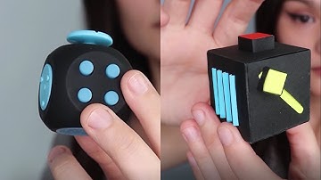 Functional Paper Fidget Cube! (Tutorial)