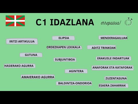 Errepasoa C1 IDAZLANA