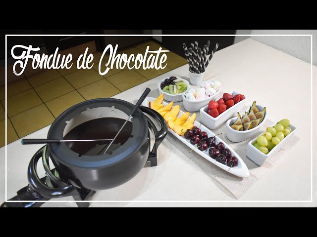 Como hacer Fondue de chocolate. Receta Tradicional, Fácil y Rápida
