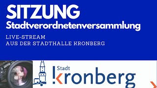 Stadtverordnetenversammlung 23.05.2024 | Kronberg im Taunus