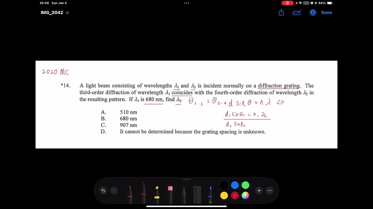 HKDSE Physics 2020 1A Q14