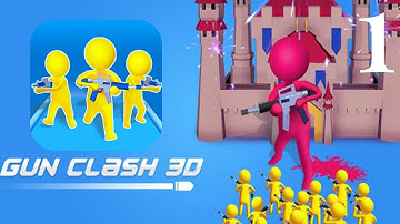 GUN CLASH 3D : EPIC BATTLE Gameplay Walkthrough New Update Android,iOS Part 1