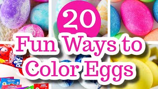 20 Ways to Color Easter Eggs: Fun and Unique Methods
