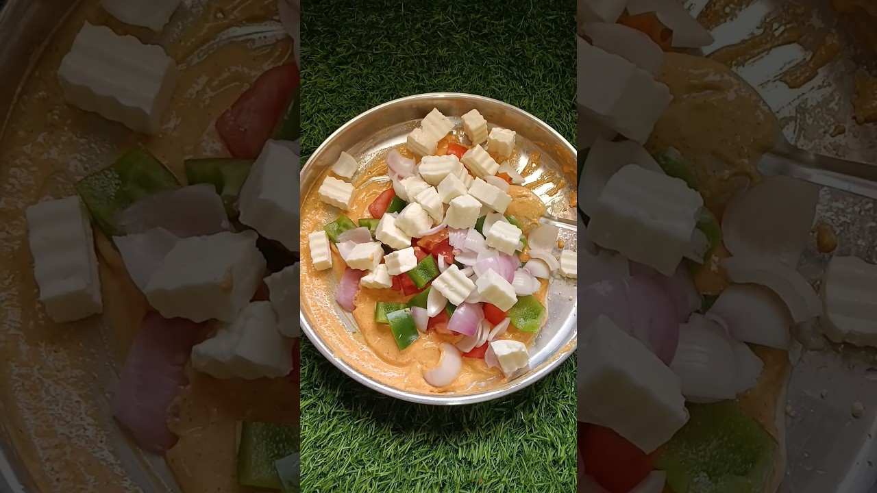 Paneer tikka recipe in Air Fryer #paneertikka #shorts #youtubeshorts