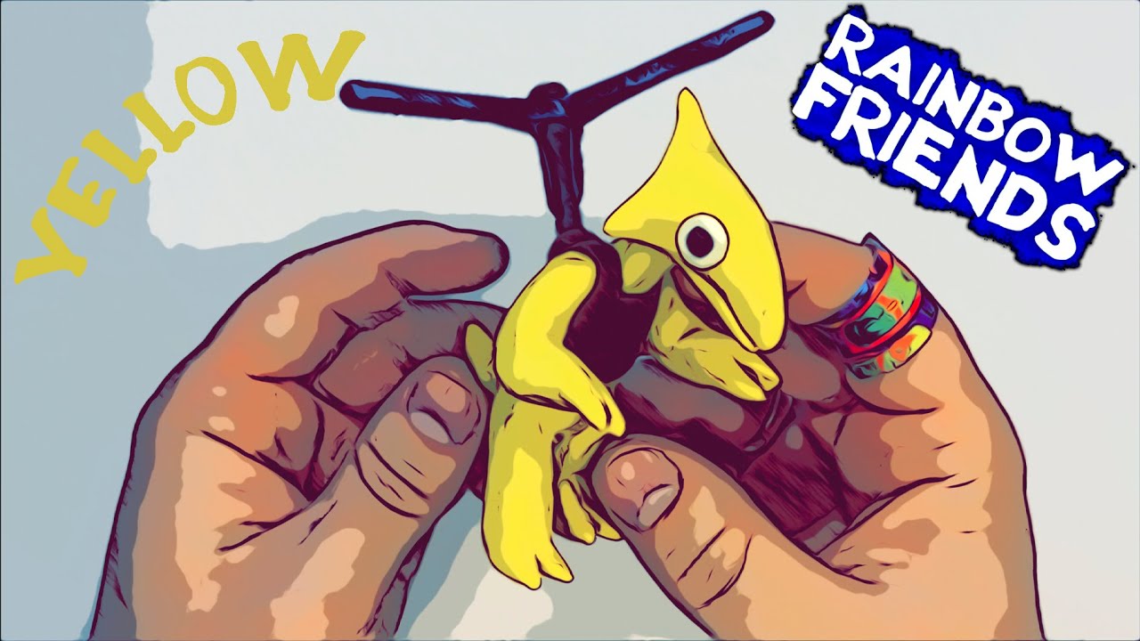 Pixilart - yellow from rainbow friends chapter 2 by DaEpicMan