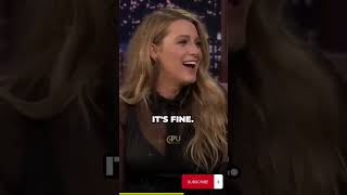 Blake Livelys Older Daughter Intimidated by Jimmy Fallon short