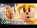 Every Tasty Treat in Sonic 1 & 2 (ft. Jim Carrey, Ben Schwartz, James Marsden) | Paramount Movies