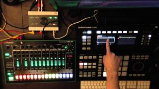 How to set up the NI Maschine Studio with the Roland Aira TR8