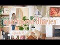 Bookshelf styling  diy tv frame  apartment diaries episode 2