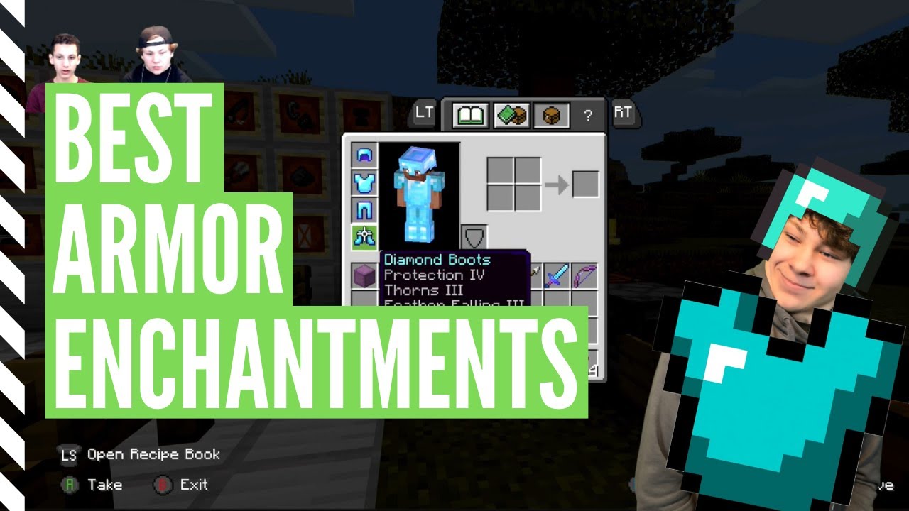 Minecraft BEST Enchantments For Armor (Complete Guide) - YouTube