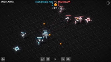 [Gladiabots] Tournament #1 Quaterfinals: Kanishka_RN3 VS TheGnoo