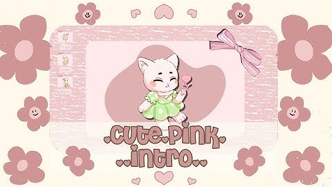 cute intro (no text) | free template, no credit needed