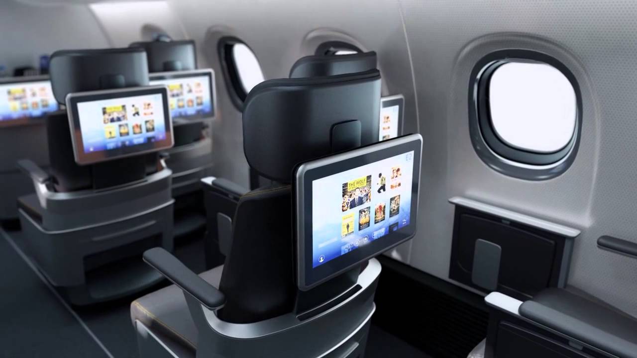 Embraer E2 Jet Cabin Interior Concept