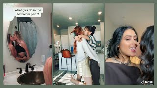 lesbian/bi (wlw) tiktok compilation &#39;cause you want to kiss your girlfriend