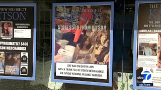Kitson on Robertson blasts shoplifters by posting 'Wall of Shame' by ABC7 1,786 views 2 days ago 2 minutes, 10 seconds