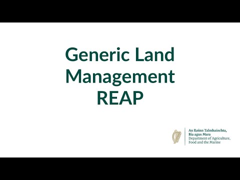 Generic Land Management REAP - Training Video