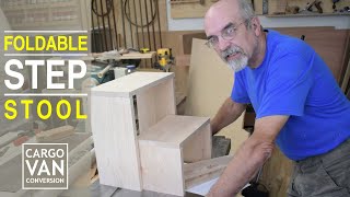 How to build a collapsible RV step stool