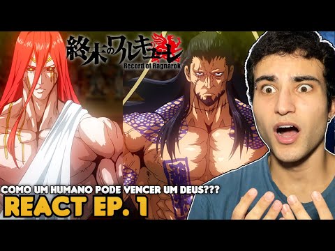 PAPIYAS, O MAIS BRABO APARECE!!! Shuumatsu no Valkyrie Parte 2 episódio 13  REACT 