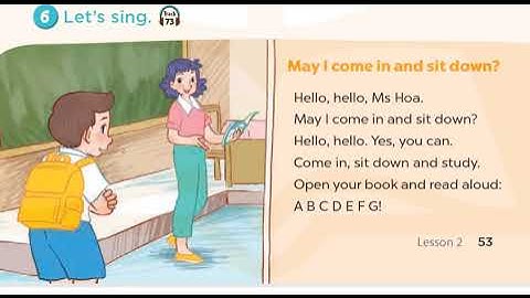 [SONG] MAY I COME IN AND SIT DOWN