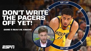 THE WORLD IS WRITING THE PACERS OFF! - Greeny DISAGREES \& SEES COMEBACK vs. Knicks 👀 | Get Up