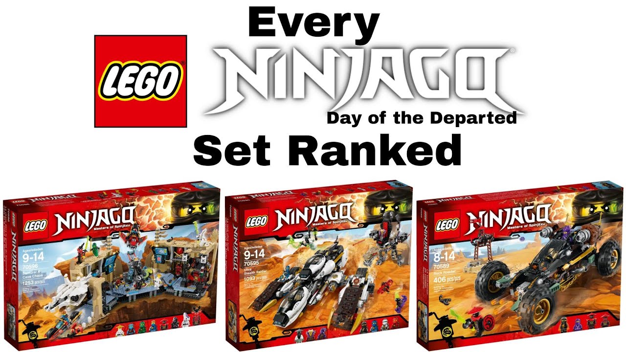 Every LEGO Ninjago Day of the Departed (2016) Set Ranked