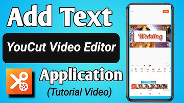 How to Add Text in YouCut Video Editor App in Detail