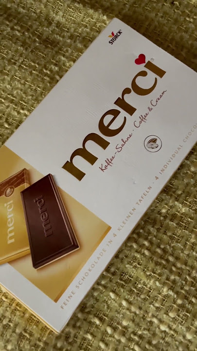 MERCI CHOCOLATE SHORT #asmr #viral #trending #shorts #merci #chocolate #hazelschannel3293 #yummy#wow