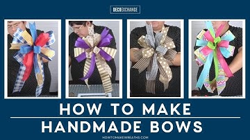 How To Make Handmade Bows | DecoExchange Live Replay