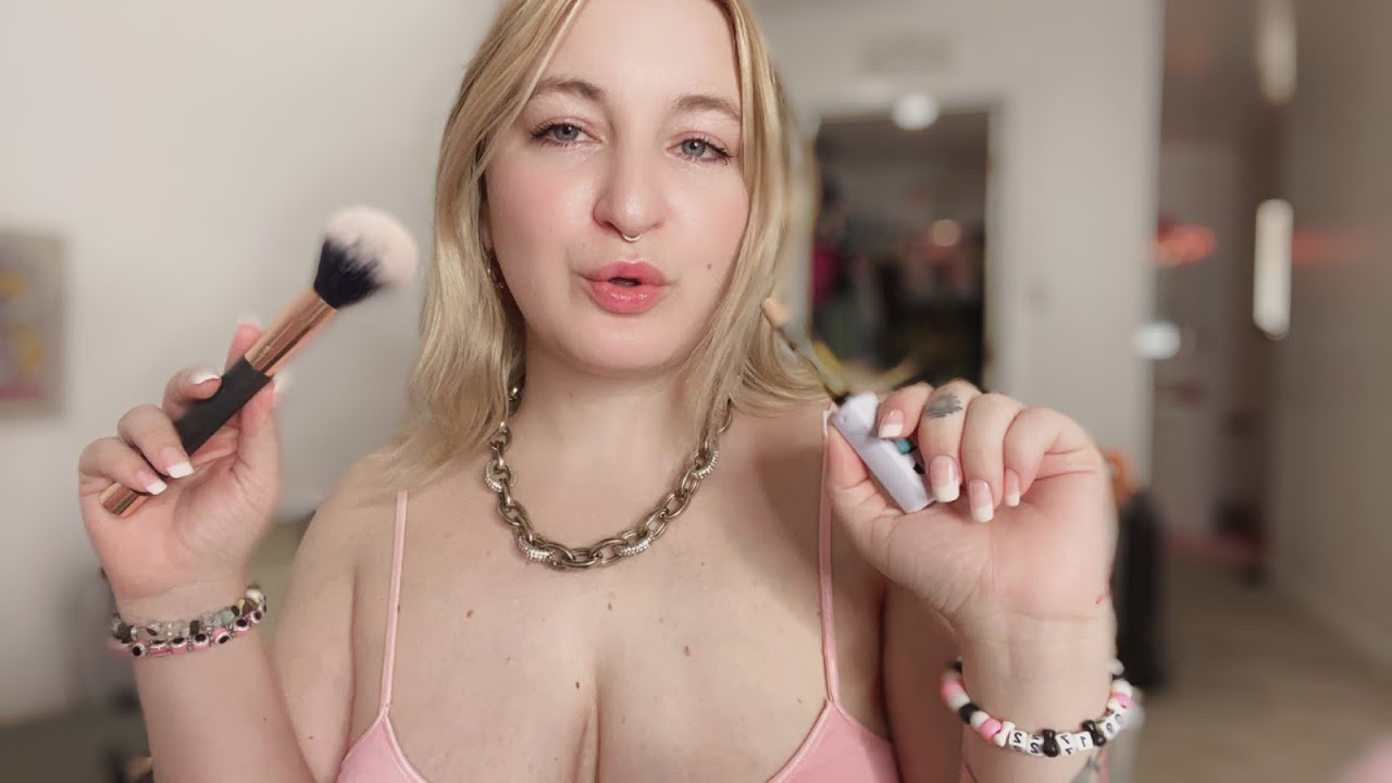 GET READY WITH ME | 420 Edition💄doing makeup HIGH AF