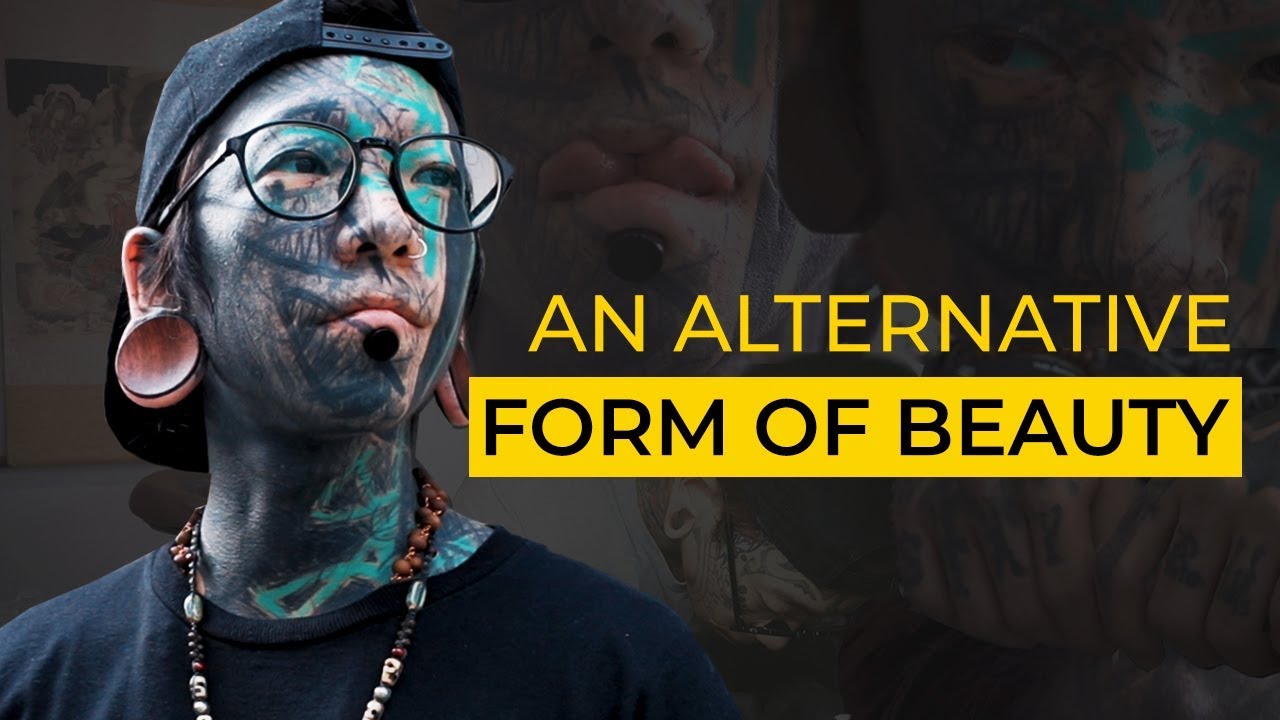 Living With His Full Face Tattooed - YouTube