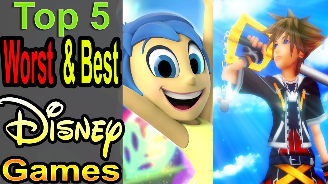 5 Worst/Best Disney Games