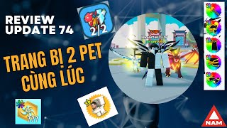 ROBLOX WEAPON FIGHTING SIMULATOR REVIEW UPDATE 74, TRIỆU HỒI 2 PET CÙNG LÚC screenshot 1