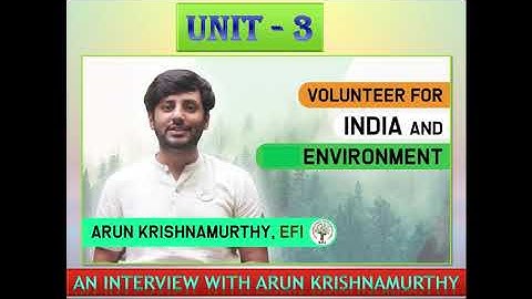 Unit - 3 II An Interview With Arun Krishnamurthy II 10th GSEB II Gujarati Medium II