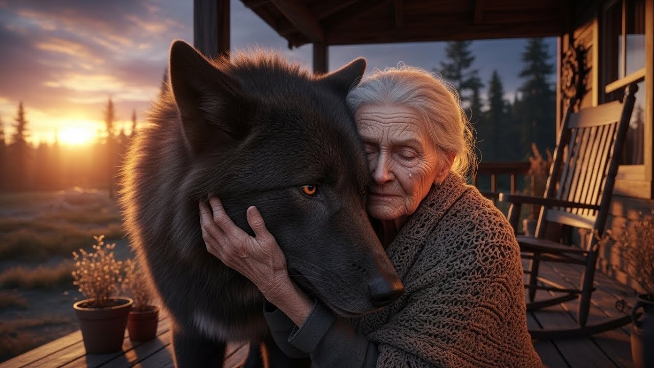 Anciana pensó que estaba salvando a un lobo… pero estaba salvando al líder de algo mucho más ...