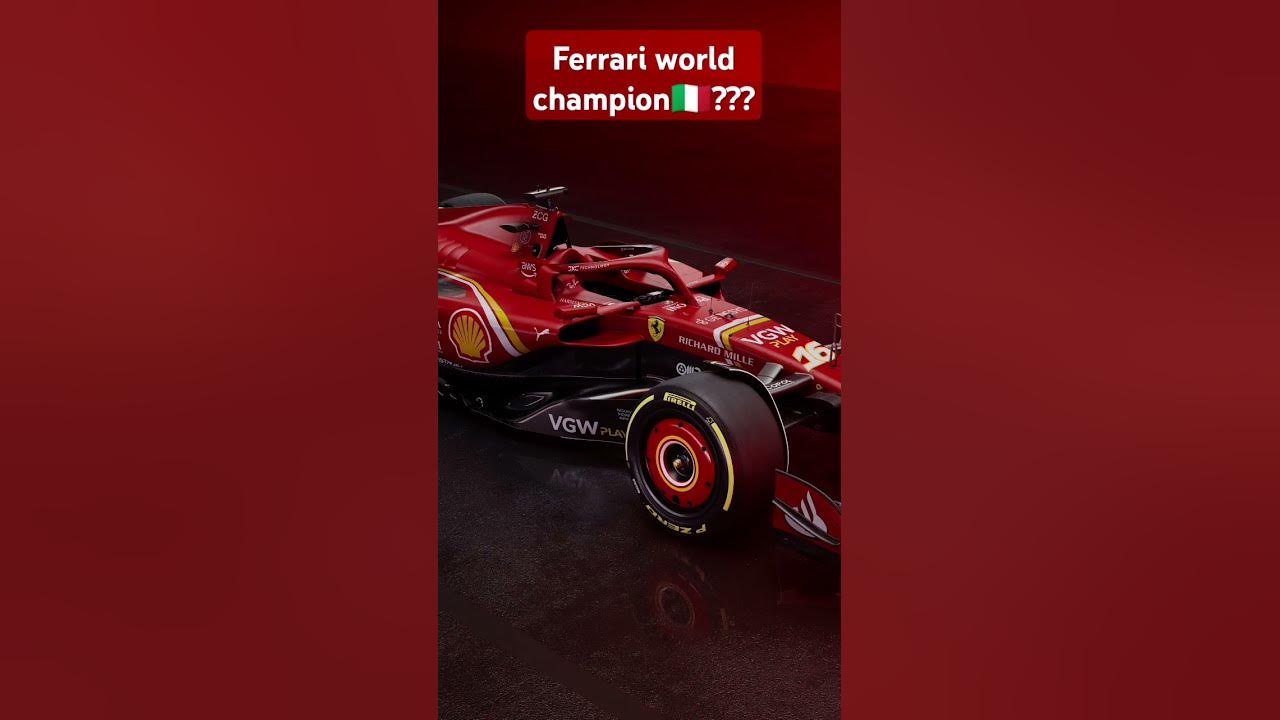 Ferrari world constructor champions 2024? f1 cars ferrari 