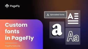 How to Add Custom Fonts in Shopify by using PageFly | PageFly Tutorial (Legacy Editor)