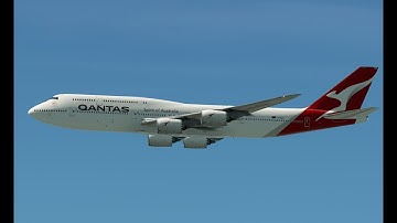 PMDG 747-8  Departing Sydney  with 747 Immersion