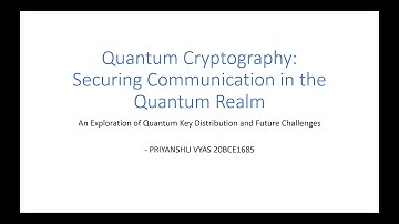 Quantum Cryptography: Securing Communication in the Quantum Realm