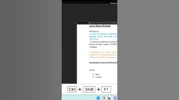 Remove or Bring back Ribbon in MS Word #shorts
