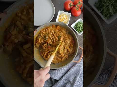 Loaded Cheesy Ground Turkey Red Lentil Pasta