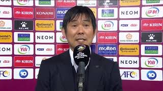 「苦しい戦いばかりでしたけど…」7大会連続W杯出場決定！森保一監督、試合後インタビュー｜オーストラリア 0-2 日本｜AFCアジア予選