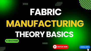 Weaving Theory | Fabric Manufacturing Basics | Textile Engineering and Fibre Science | GATE TF