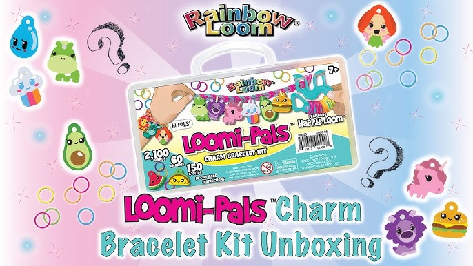  Rainbow Loom: Beadmoji Deluxe - DIY Rubber Band & Bead Bracelet  Kit - Includes 2200 Bands & 340 Beads, Design & Create, Ages 7+ :  Everything Else