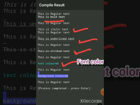 C Program Text