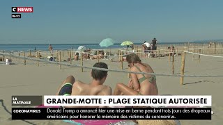 Grande-Motte : ouverture de la plage parquée