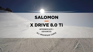 Bloesem Onbekwaamheid Hassy Salomon X Drive 8.0 Ti Slopeside Ski Review 2016 / 2017 | Ellis Brigham -  YouTube