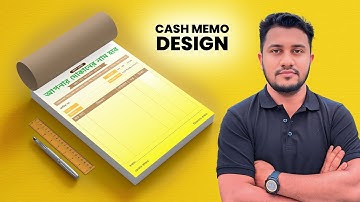 Cash Memo Design In Illustrator | Cash Memo Design | Cash Memo Design Tutorial